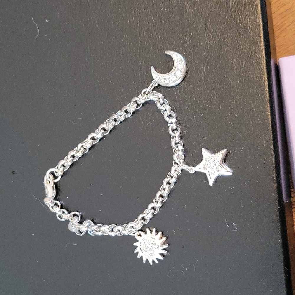 Celestial charm bracelet